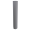 Barrier bollard | Steel tube  323 x 5 mm | stationary | for setting in concrete | hot-dip galvanized | total length: 2000 mm | with welded steel cap